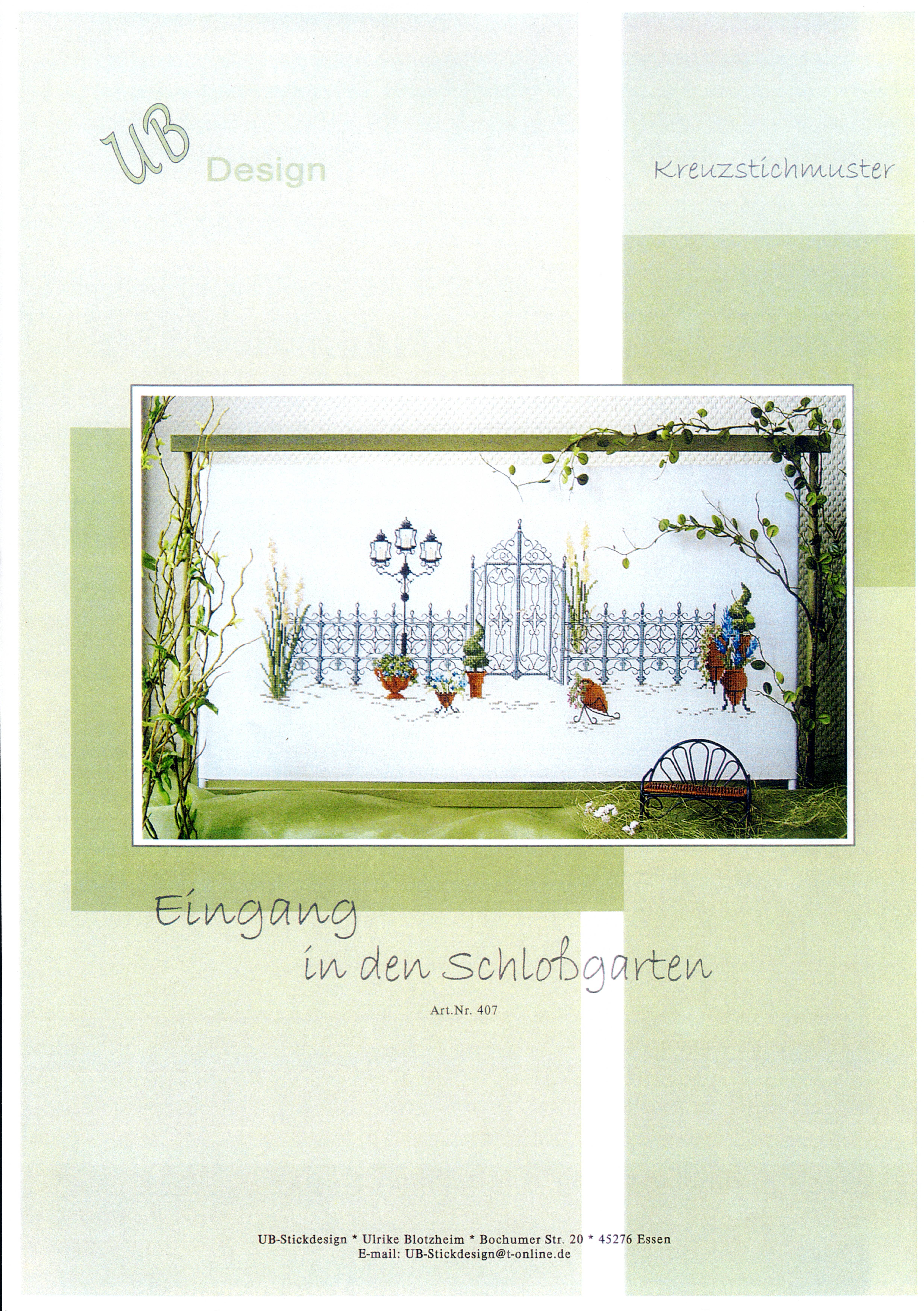 UB - Eingang in den Schlossgarten AN407